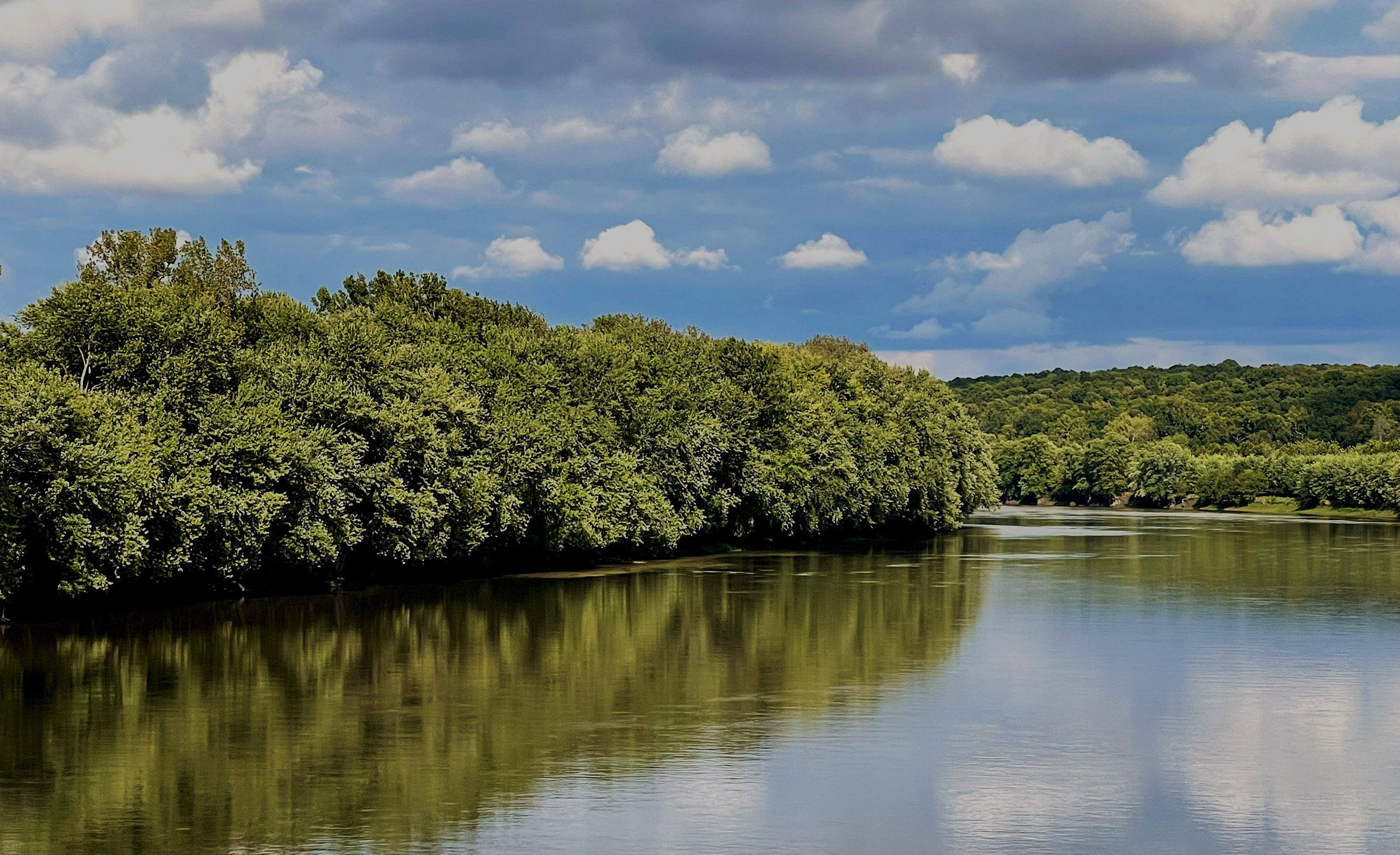 The Wabash River along the GREYSTONE property