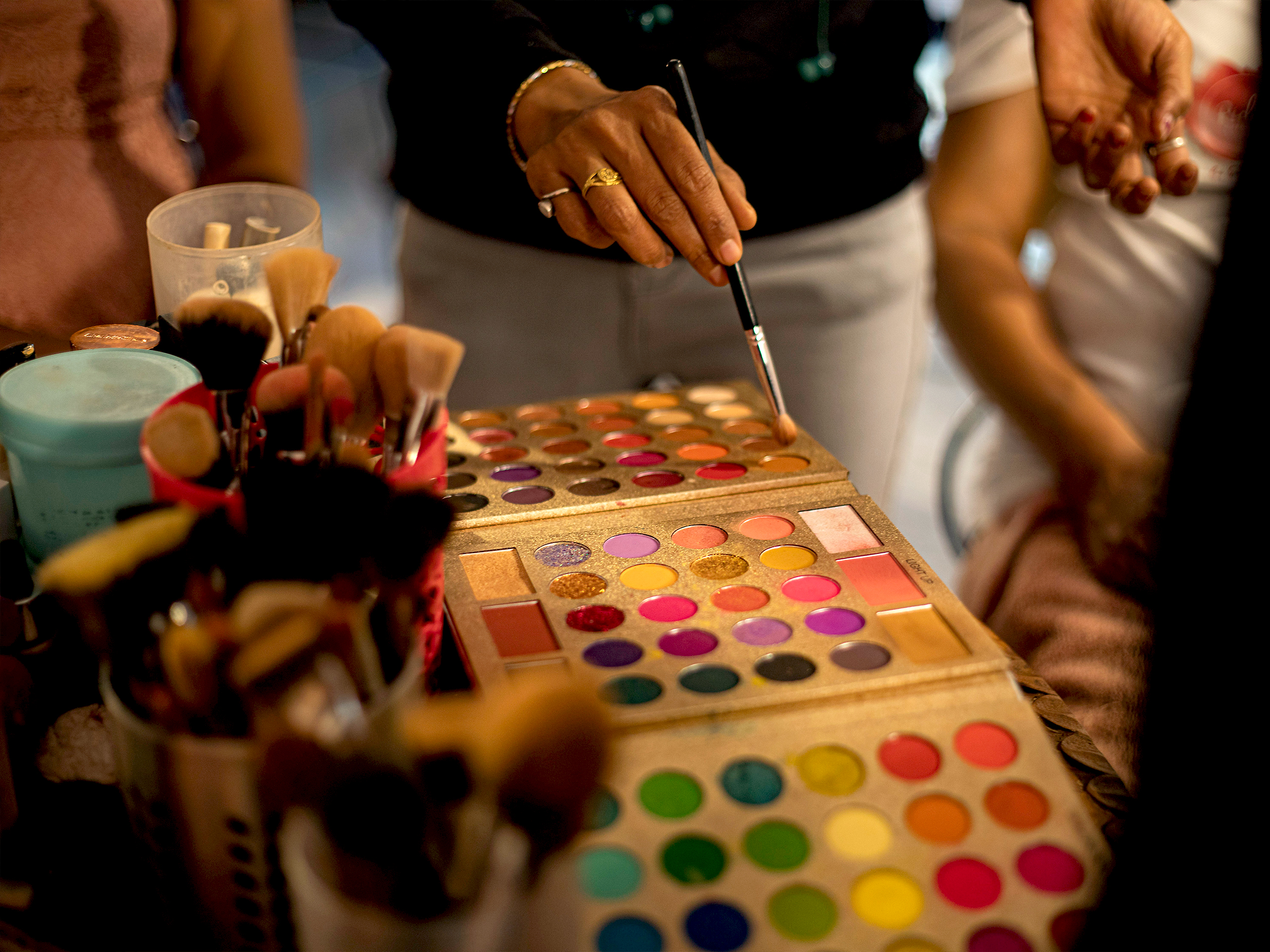 A palette of color